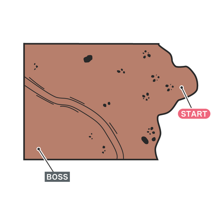 Defend the Slums Map