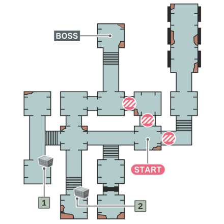 Surprise Attack on Midgar Map