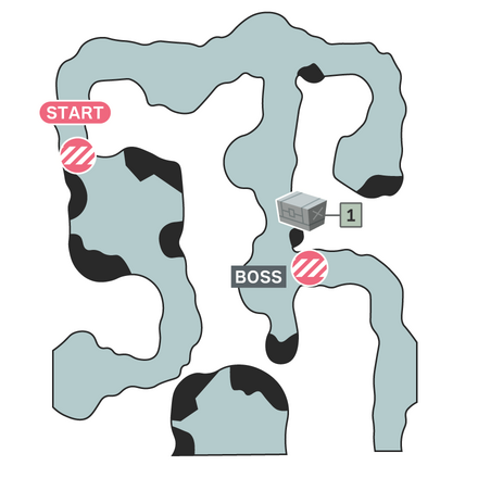 Base in the Caverns Map