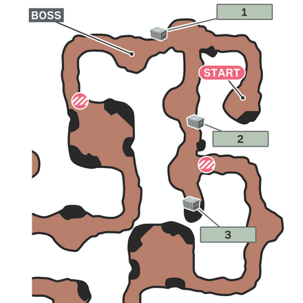 Pursue the Deserters Map