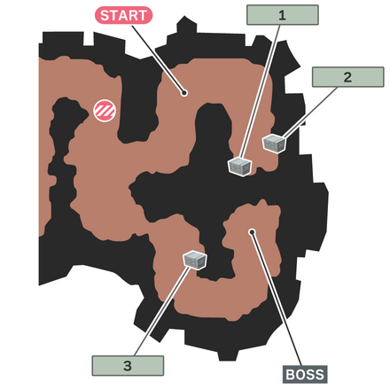 Foes in the Wutai Base Map