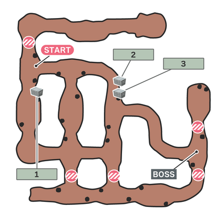 March into Wutai Map