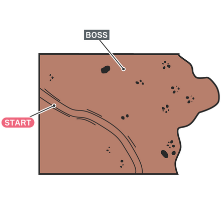 Buried in the Plains Map