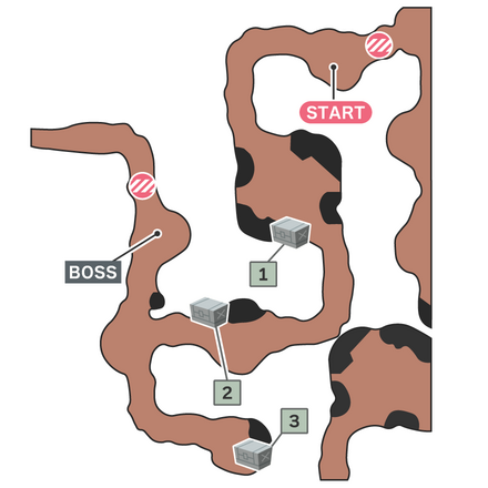 Item in the Caverns Map