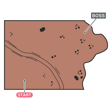 Secret on the Plains Map