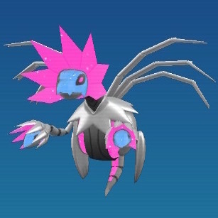 Iron Jugulis Shiny Form - Pokemon Scarlet and Violet