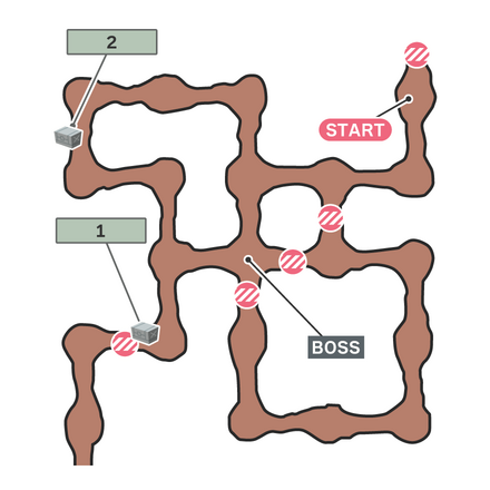 Hiding in the Wasteland Map