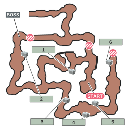To the Lower Levels Map