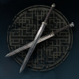 Bronze Dual Swords Image