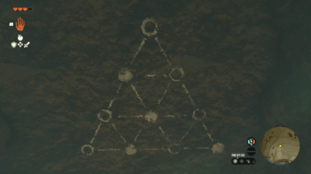 TOTK - Dueling Peaks North Cave Tingle Shirt Hint