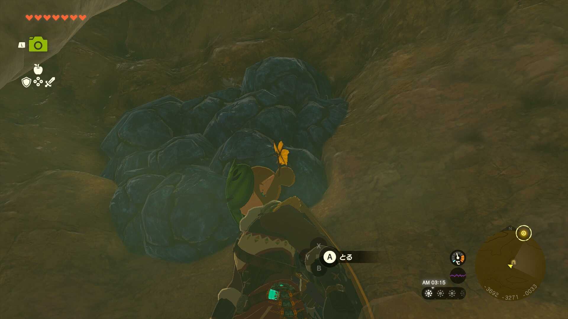 TOTK - Central Gerudo Cave Bubbulfrog Locaiton