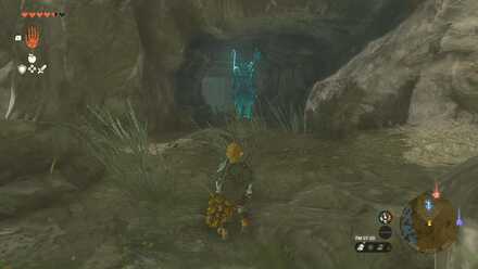 Zelda TotK - Popla Foothills Excavation Site Entrance