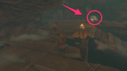 TOTK - Eventide Island Cave Bubbulfrog Location