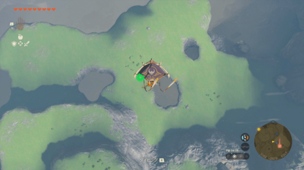 TOTK - Mount Dunsel Cave North Entrance