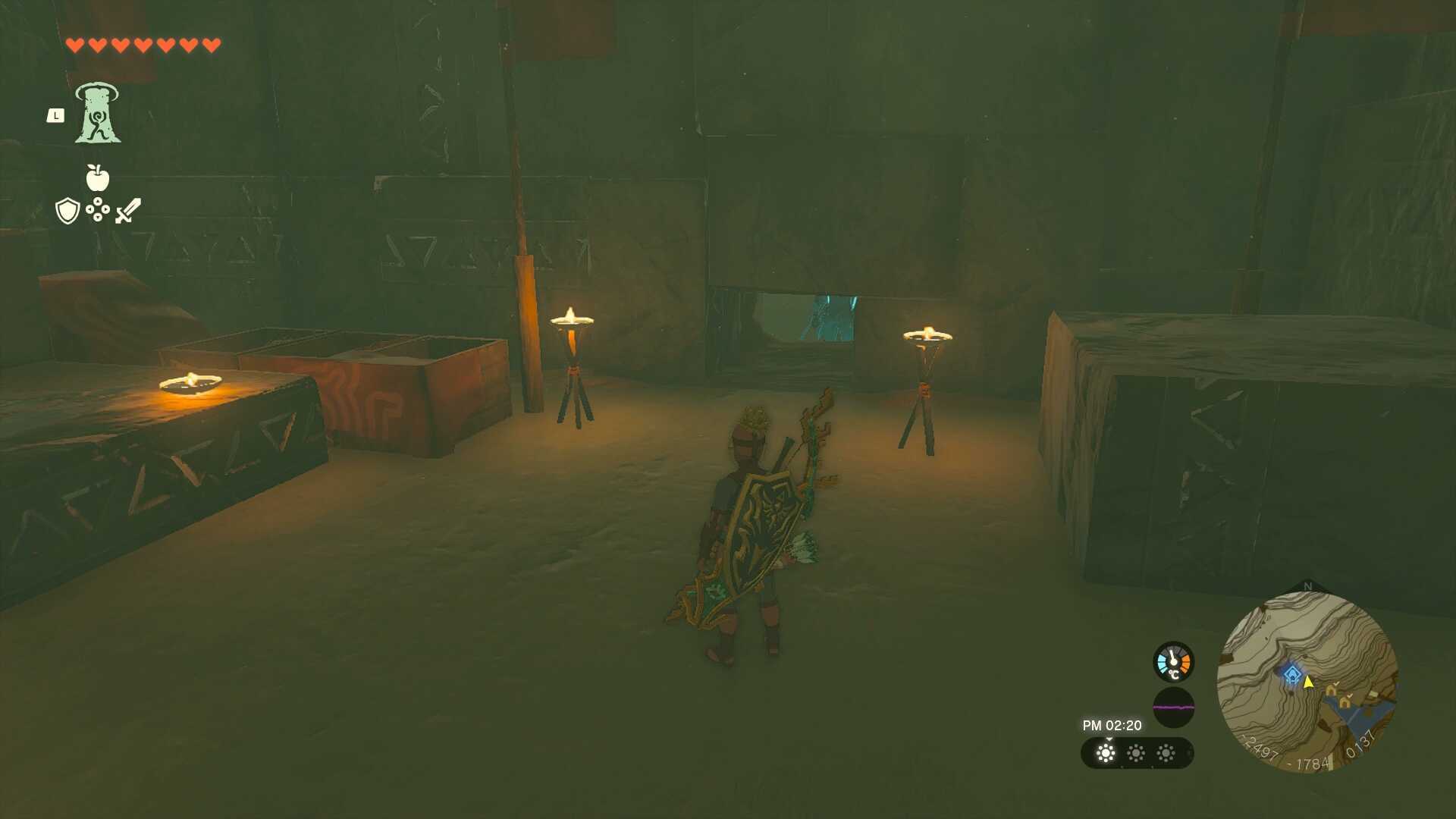 TOTK - Yiga Blademaster Station Bridge Yiga Clan Exam Quest Complete
