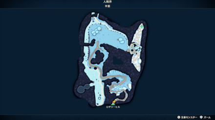 Dragon Quest Monsters The Dark Prince - Map