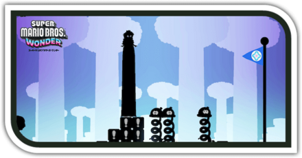 Super Mario Wonder - Sproings in the Twilight Forest