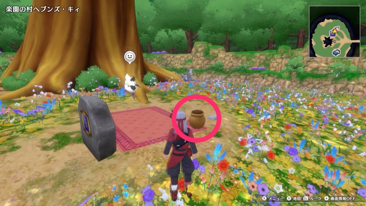 Pot Beside a Shop in Dun Maulin Mini Medal Location