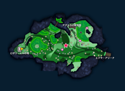 Lumbering Lizard Location Image