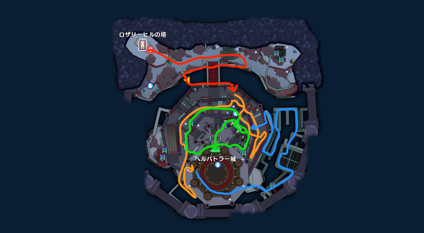 Dragon Quest Monsters 3 - Map