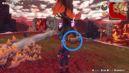 At the Southernwest Corner of the Map Mini Medal Location