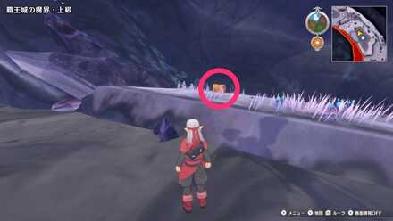 Treasure Chest at the Northeast (Winter Only) Mini Medal Location