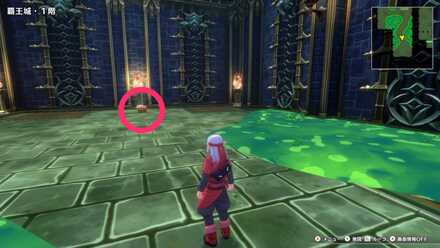 West Room in the 1F Coming from the 2F Mini Medal Location