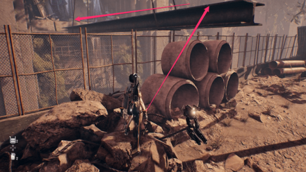 Stellar Blade - Move Left Beam to the Center