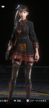 Stellar Blade -  Black Full Dress